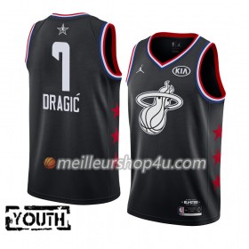 Maillot Basket Enfant Miami Heat Goran Dragic 7 2019 All-Star Jordan Brand Noir Swingman